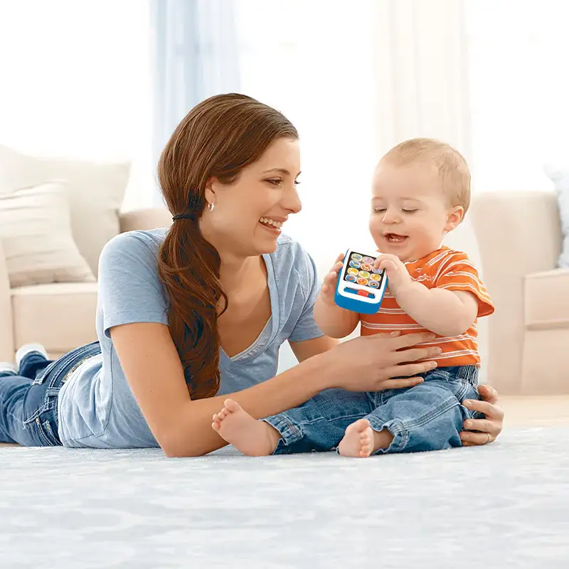 Mattel Fisher Price Hxb83 Telefono Rie Y Aprende Azul