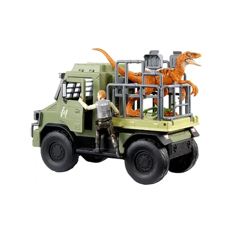 Mattel Jurassic World Htp63 Isla Sorna Jeep Expedition Pack Dieter Stark