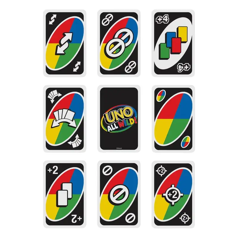 Mattel Games Hhl33 Uno All Wild