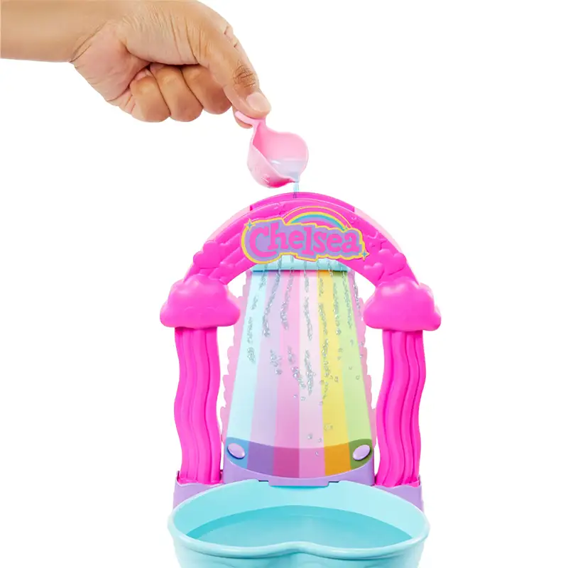 Mattel Barbie Htk39 Muñeca Chelsea Resbaladilla De Agua