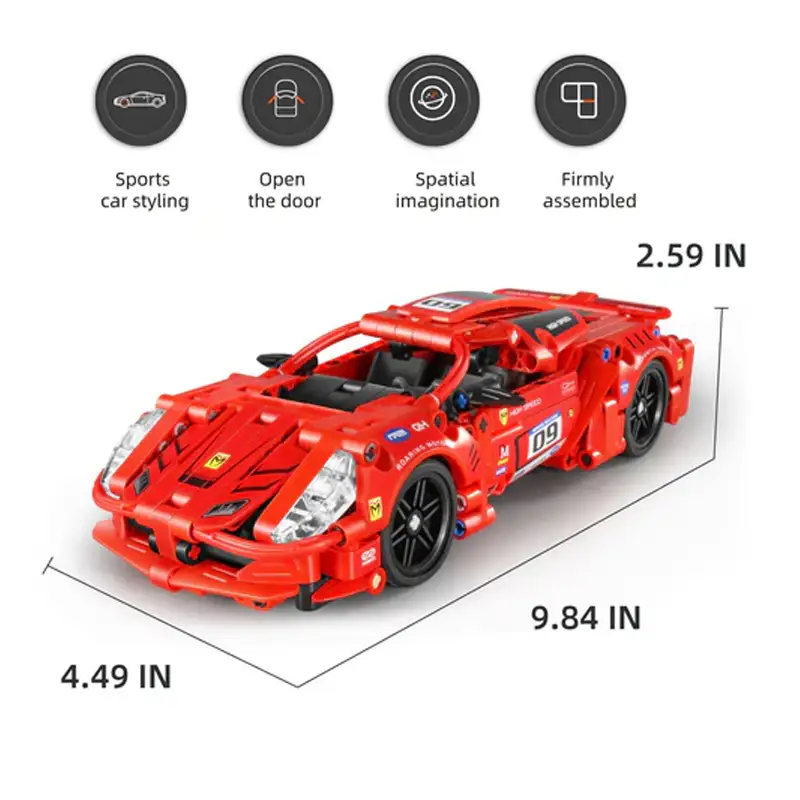 Im.Master Mechanical Master 5809 Super Carro Rojo