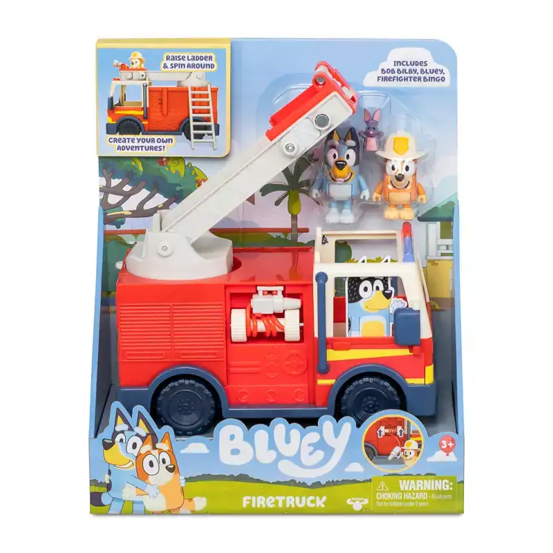Moose Bluey 17610 Camión De Bomberos S10