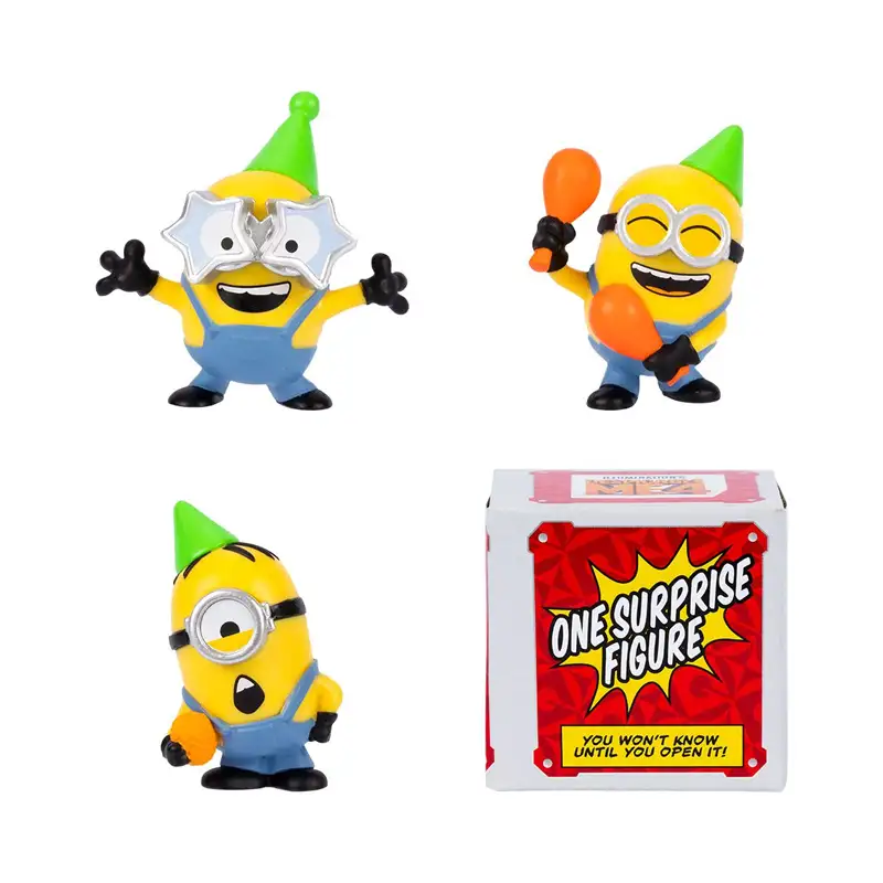 Moose Mi Villano Favorito 4 59273 Minions Set De 4 Figuras Coleccionable 2Plg  Surtido