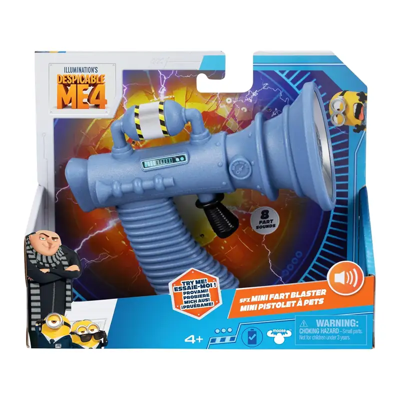 Moose Mi Villano Favorito 4 59290 Pistola Blaster Con Sonido