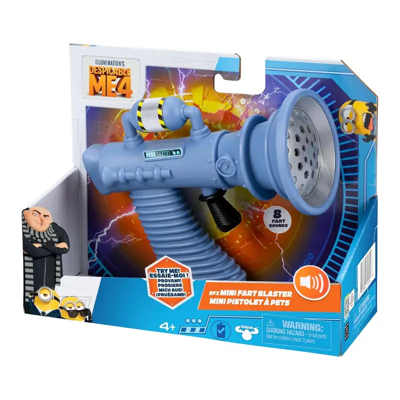 Moose Mi Villano Favorito 4 59290 Pistola Blaster Con Sonido