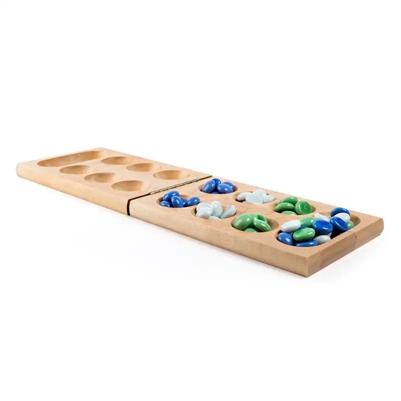 Spin Master Games 6038081 Juego De Mesa Mancala De Madera