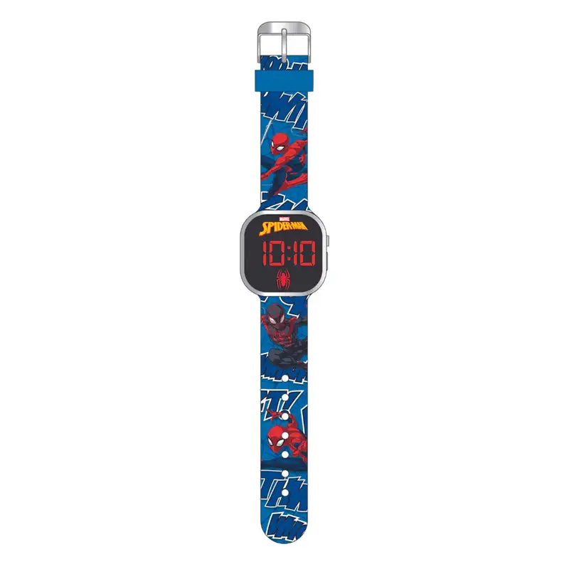 Boing Toys Disney Spd4763 Reloj Spiderman Led Azul Digital
