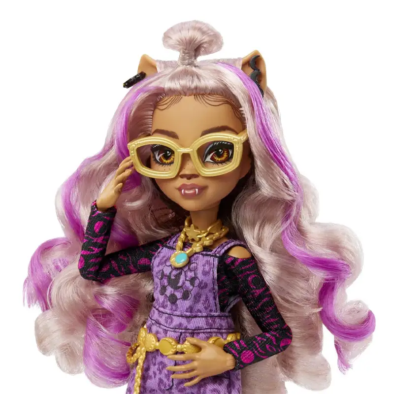 Mattel Monster High Hhk52 Muñeca Clawdeen Wolf Con Mascota Y Accesorios