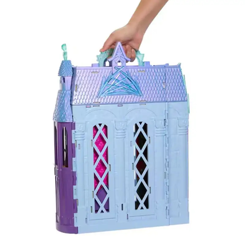 Mattel Disney Princesas Hlw61 Frozen Castillo De Arendelle Con Muñeca Elsa
