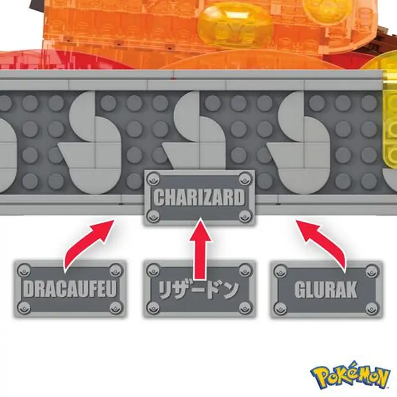 Mattel Mega Construx Hmw05 Pokémon Charizard Con Movimiento