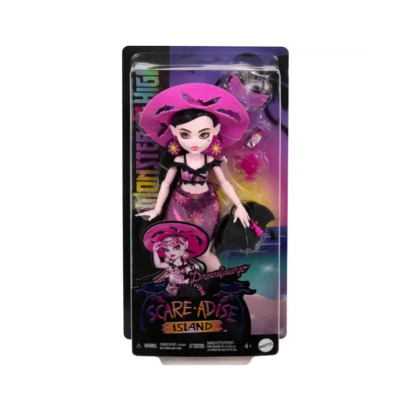 Mattel Monster High Hrp66 Muñeca Draculaura Isla Del Terror