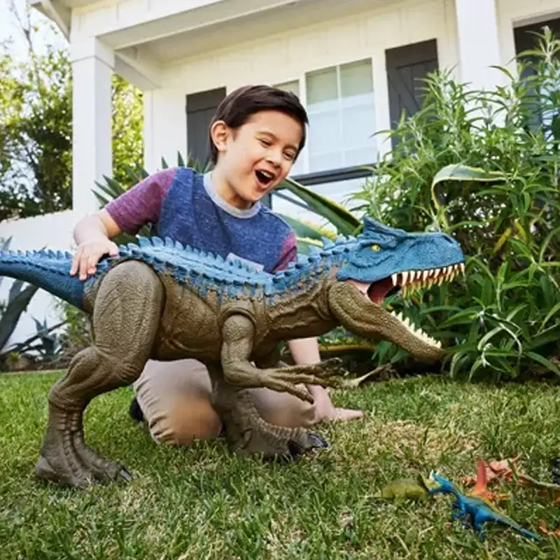 Mattel Jurassic World Hrx53 Figura Dinosaurio Alosaurio Súper Colosal