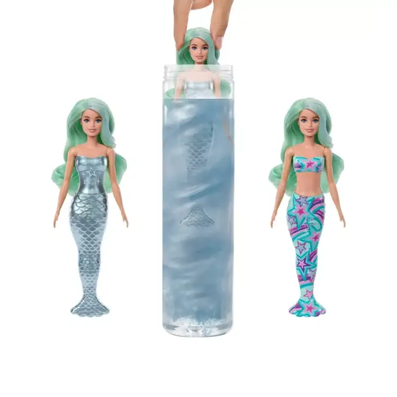 Mattel Barbie Hth45 Muñeca Cutie Reveal Sirena De Color Surtido