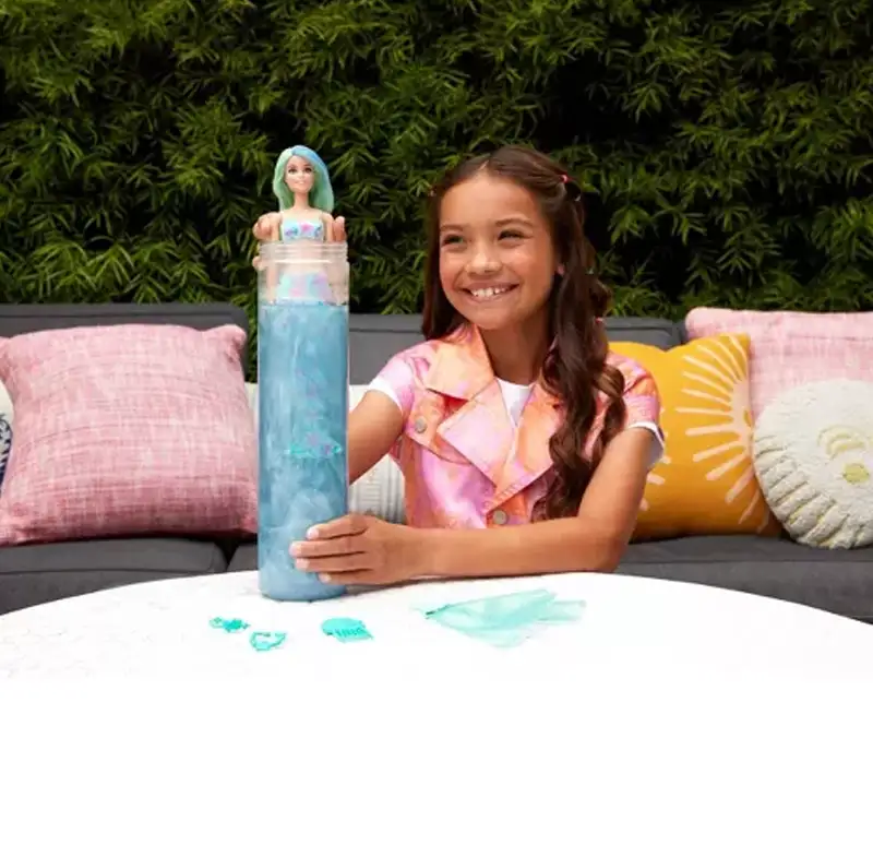 Mattel Barbie Hth45 Muñeca Cutie Reveal Sirena De Color Surtido