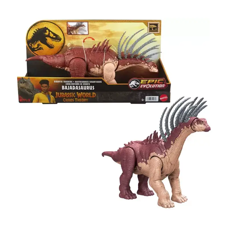 Mattel Jurassic World Htk80 Figura Dinosaurio Rastreadores Bajadasaurus