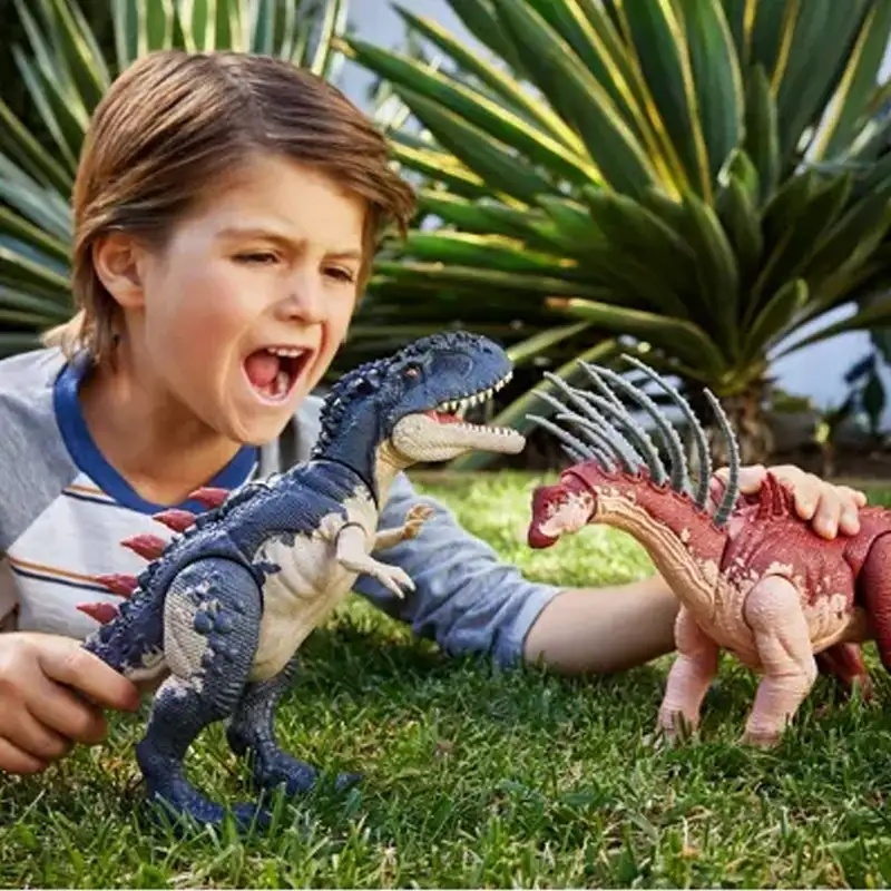 Mattel Jurassic World Htk80 Figura Dinosaurio Rastreadores Bajadasaurus
