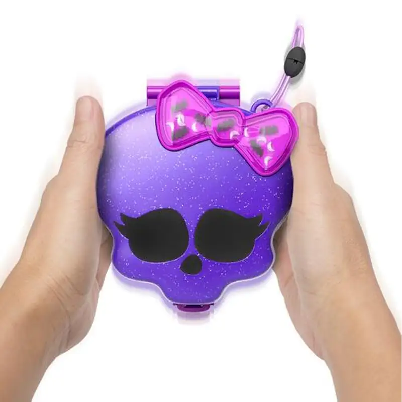Mattel Polly Pocket Hvv58 Play Set Monster High Con Accesorios