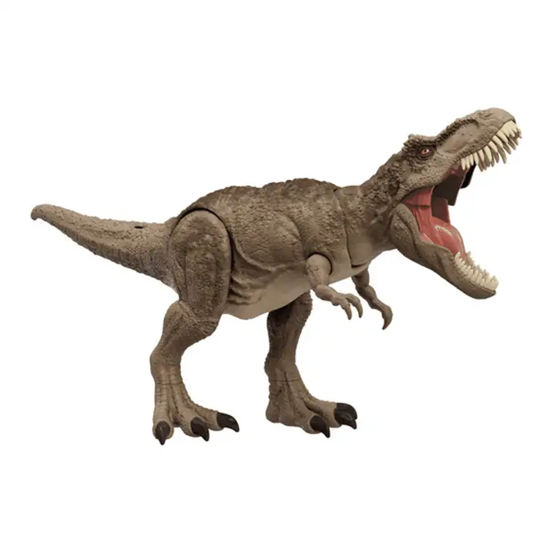 Mattel Jurassic World Hxf53 Figura De T Rex Ataque Total