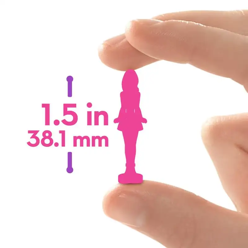 Mattel Barbie Hyf19 Muñeca Barbieland Fashionistas En Tubo De Lapiz Labial Revelación Sorpresa