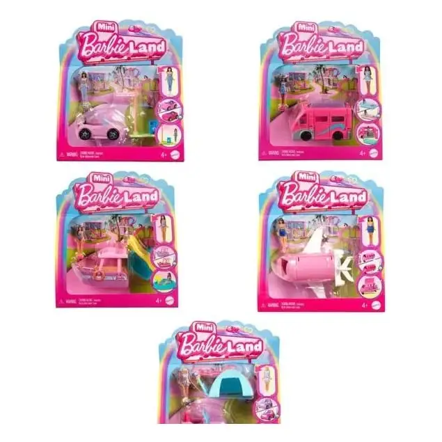 Mattel Barbie Hyf38 Mini Barbieland Vehiculo Auxiliar