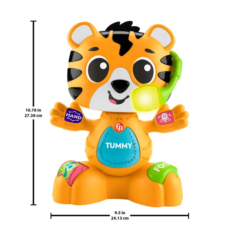 Mattel Fisher Price Hyl12 Tigre Musical Intectivo Con Luces