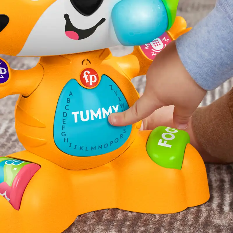Mattel Fisher Price Hyl12 Tigre Musical Intectivo Con Luces