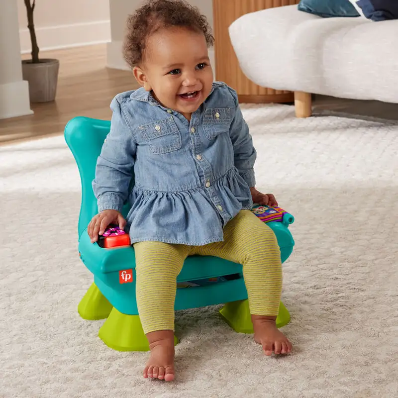 Mattel Fisher Price Hyp36 Juguete Para Bebe Silla De Aprendizaje Musical