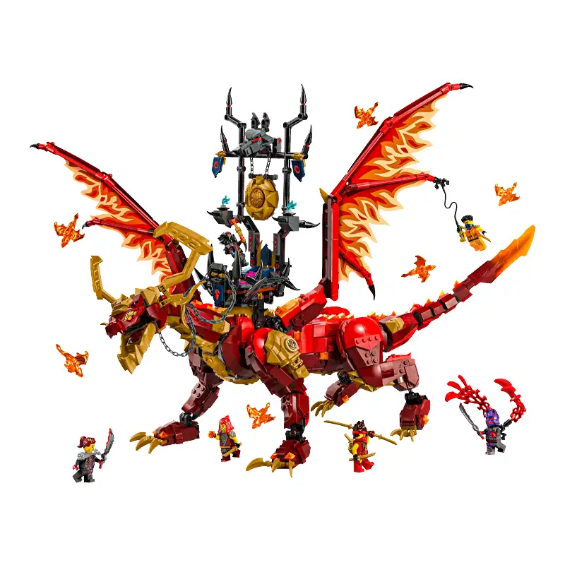 Lego Ninjago 71822 Fuente Dragón Del Movimiento