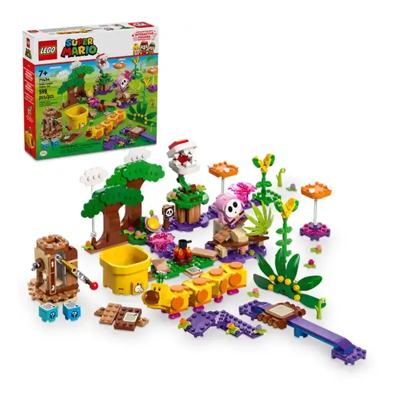 Lego Super Mario Bros 71434 Juego Para Hacer Refrescos En La Jungla