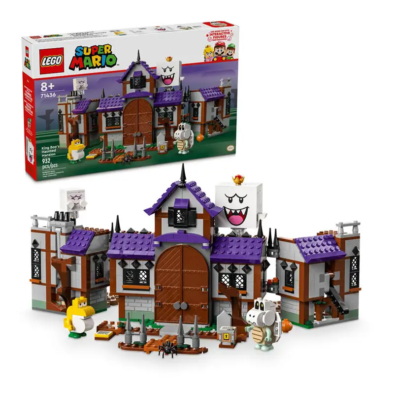 Lego Super Mario Bros 71436 La Mansión Embrujada Del Rey Boo