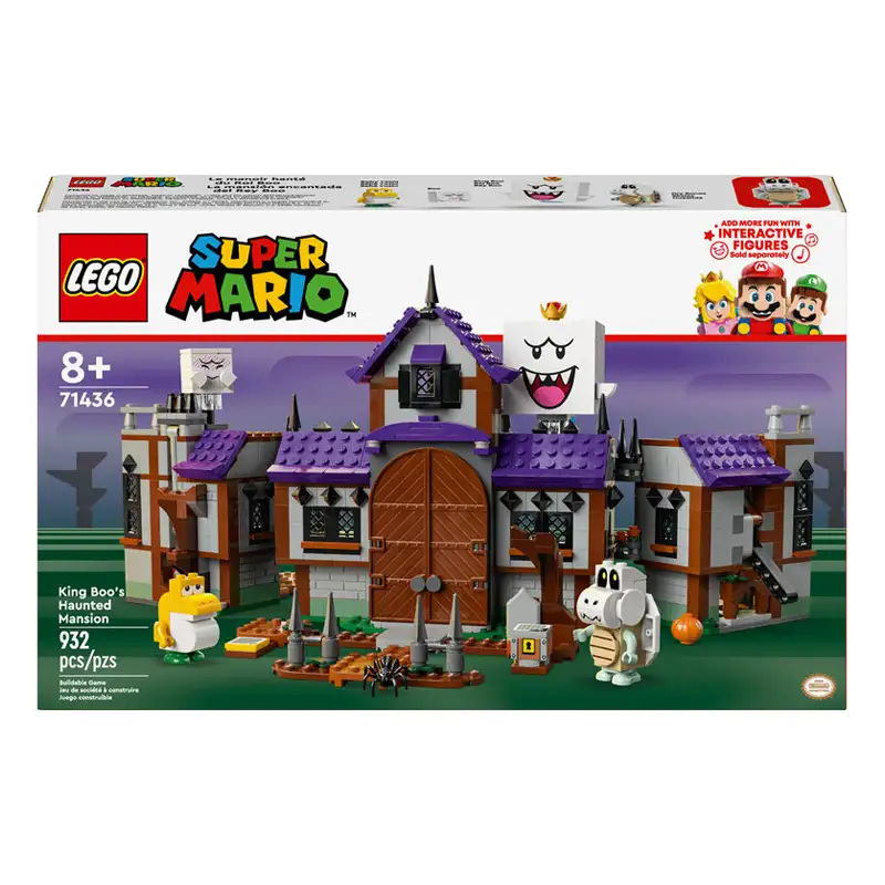 Lego Super Mario Bros 71436 La Mansión Embrujada Del Rey Boo