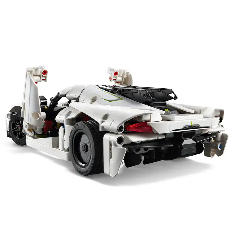 Lego Technic 42184 Hipercoche Koenigsegg Jesko Absolut White