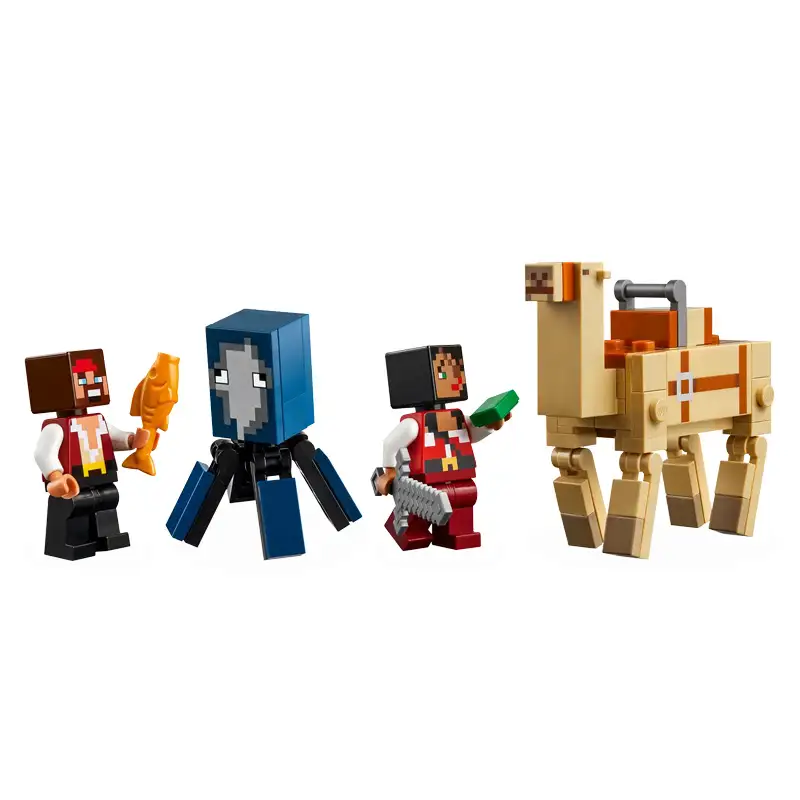 Lego Minecraft 21259 El Viaje En Barco Pirata