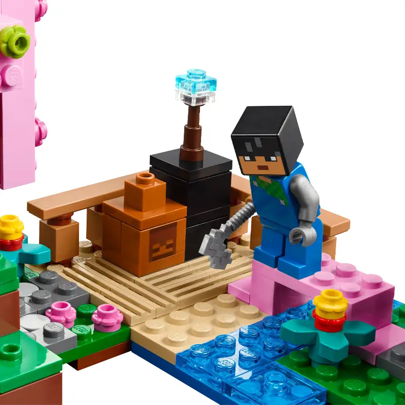 Lego Minecraft 21260 El Jardín De Los Cerezos En Flor