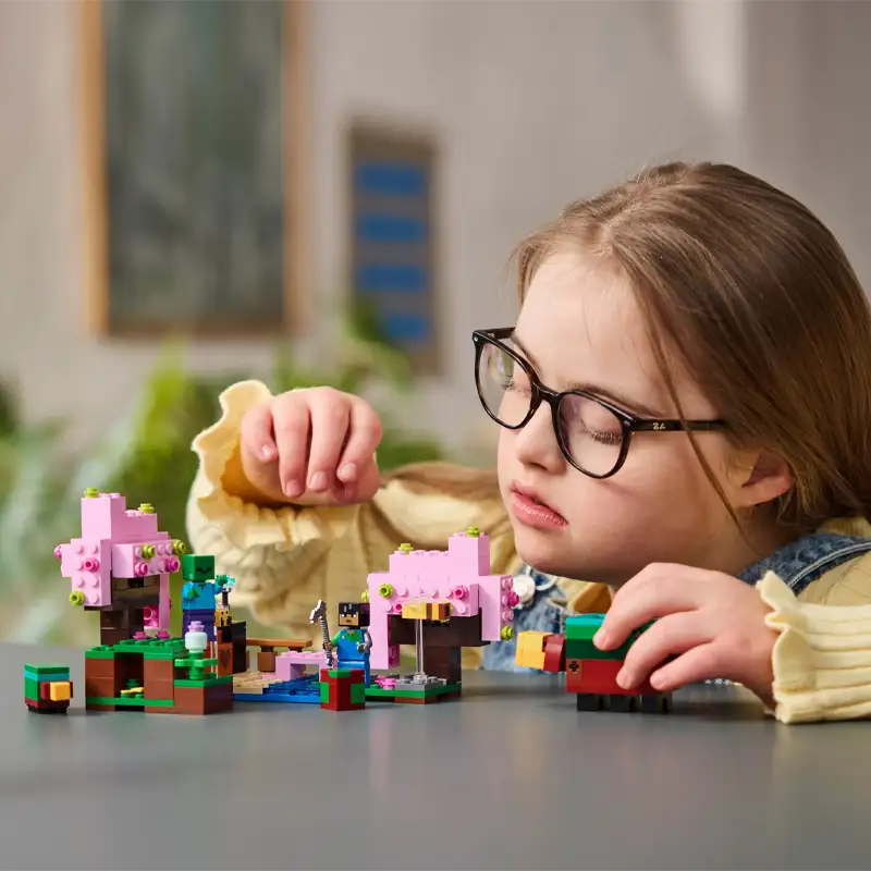 Lego Minecraft 21260 El Jardín De Los Cerezos En Flor