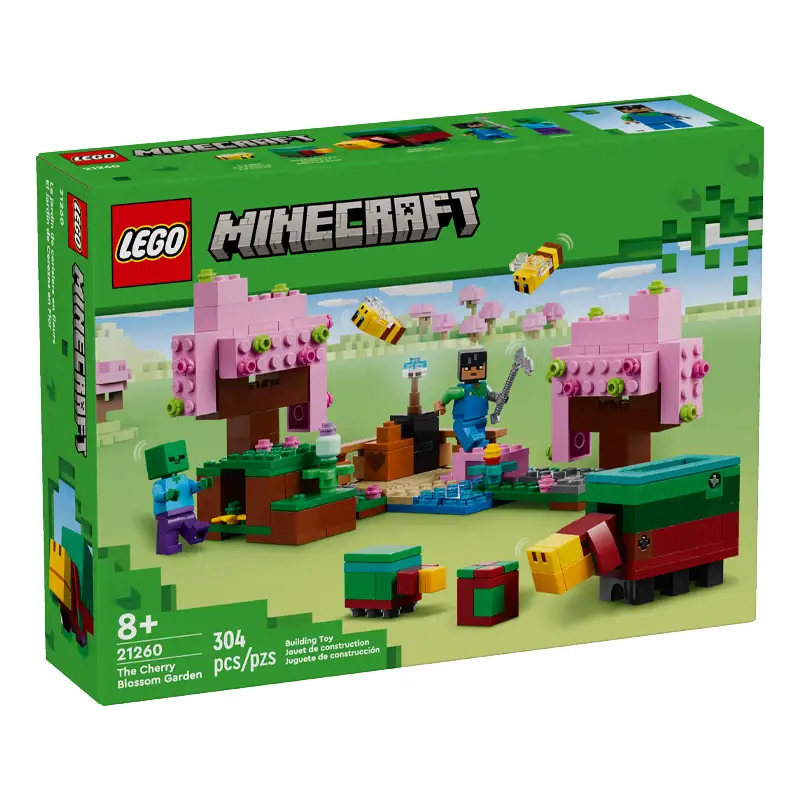 Lego Minecraft 21260 El Jardín De Los Cerezos En Flor