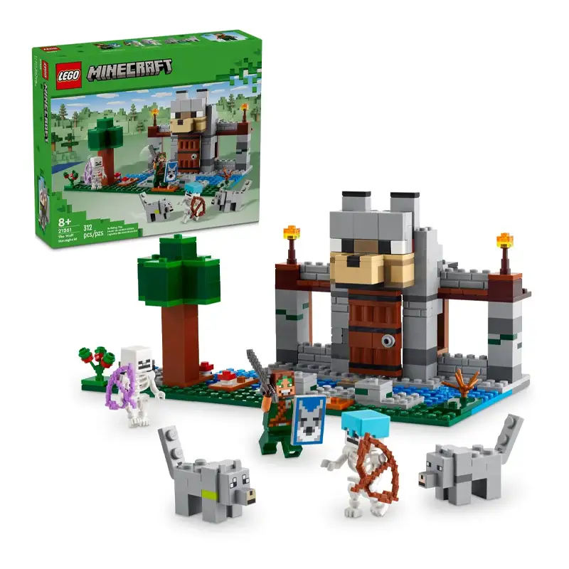 Lego Minecraft 21261 La Fortaleza Del Lobo