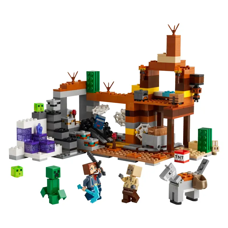 Lego Minecraft 21263 El Pozo Minero De Badlands