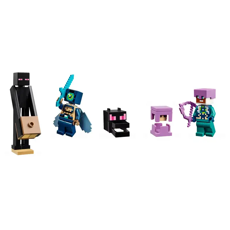 Lego Minecraft 21264 El Dragón Del Fin Y La Nave Del Fin