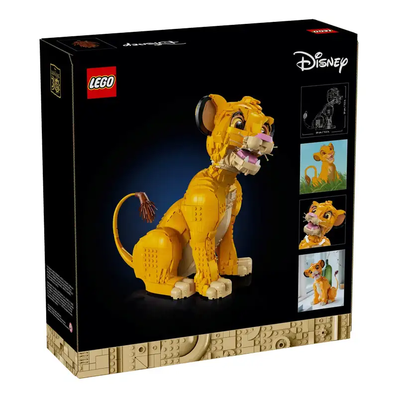 Lego Disney 43247 El Joven Simba El Rey Leon