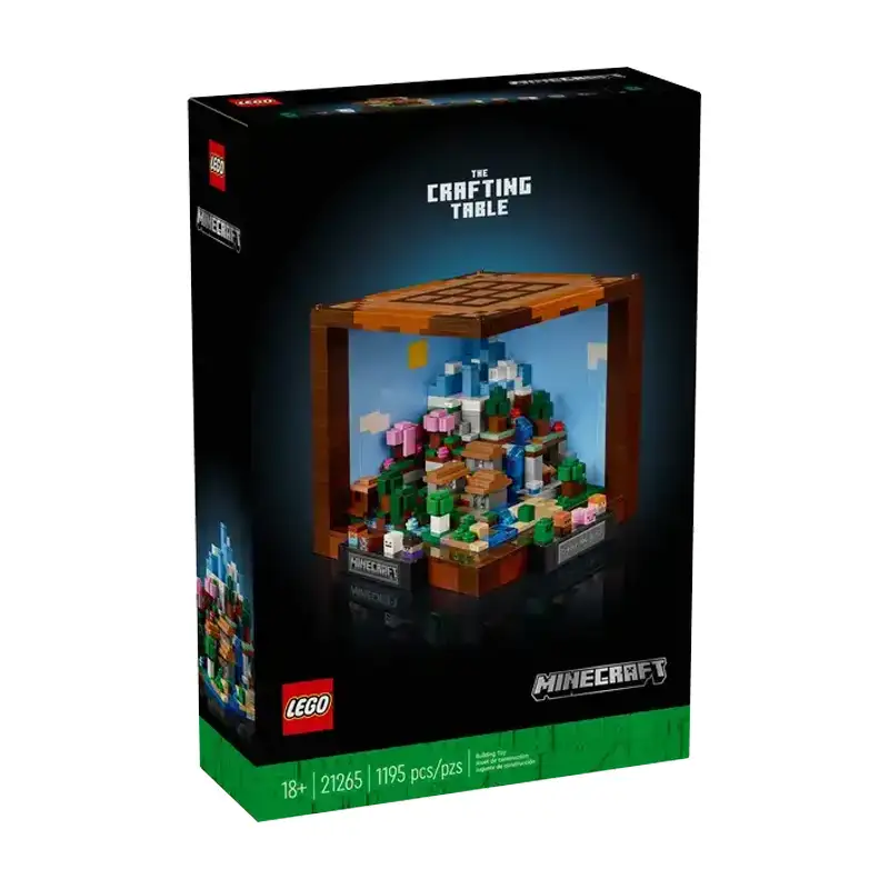 Lego Minecraft 21265 La Mesa De Trabajo