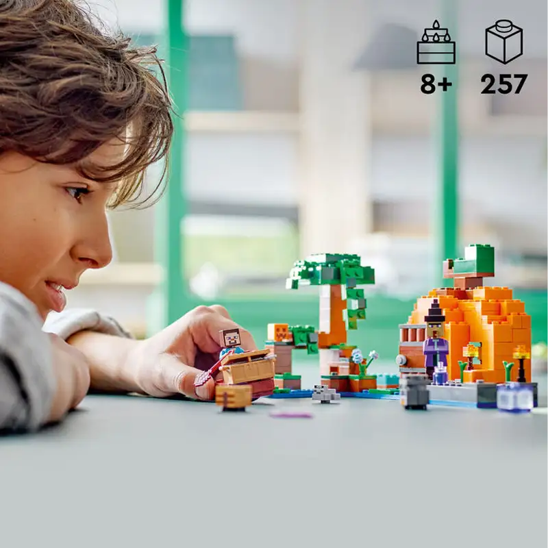 Lego Minecraft 21248 La Granja De Calabazas