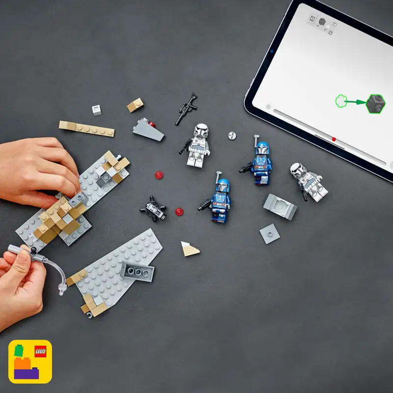 Lego Star Wars 75373 Paquete De Batalla Emboscada En Mandalore