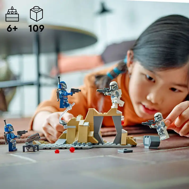 Lego Star Wars 75373 Paquete De Batalla Emboscada En Mandalore