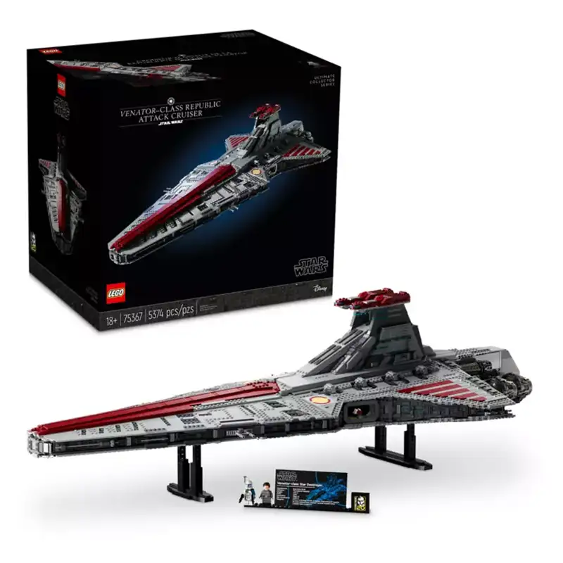 Lego Star Wars 75367 Crucero De Ataque De La República Clase Venator