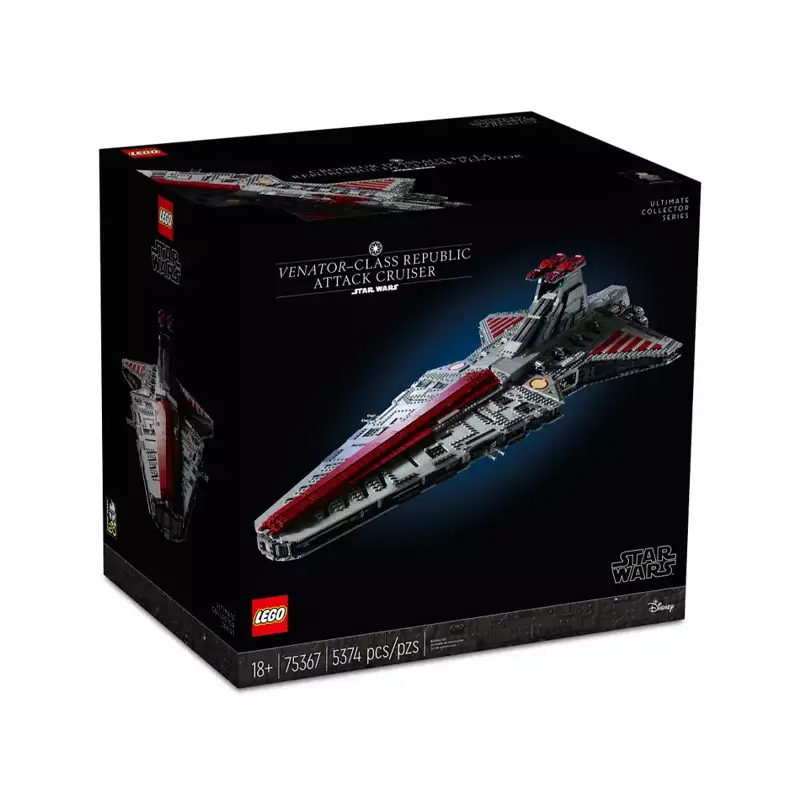 Lego Star Wars 75367 Crucero De Ataque De La República Clase Venator