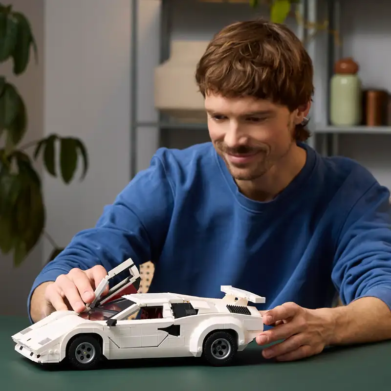 Lego Icons 10337 Lamborghini Countach 5000 De Cuatro Válvulas