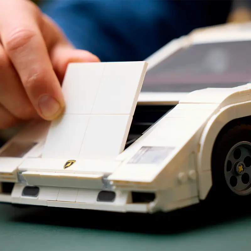Lego Icons 10337 Lamborghini Countach 5000 De Cuatro Válvulas