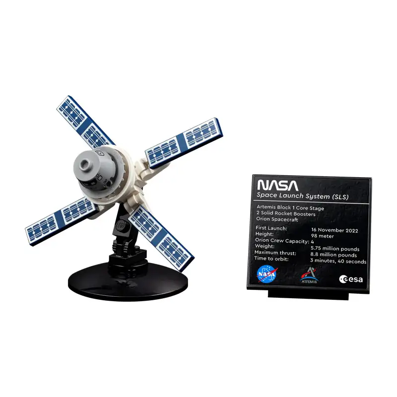 Lego Icons 10341 Nasa Sistema De Lanzamiento Espacial Artemis