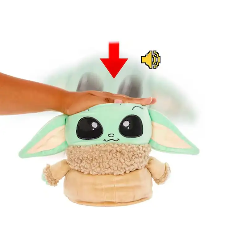 Mattel Star Wars Hpg48 Peluche Saltador Mandalorian Baby Yoda
